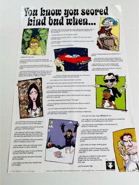 Sz 24x36 WEED Poster Logos Collage‎ Large College Collection Wall Room Decor